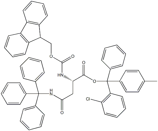 Fmoc-L-Asn(Trt)-2-chlorotrityl resin (100-200 mesh, > 0.5 mmol Struktur