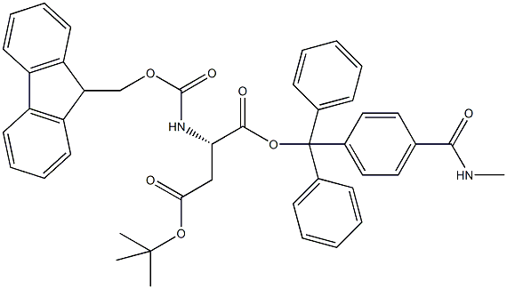 Fmoc-L-Asp(tBu)-Trt TG Struktur