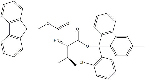 Fmoc-L-Ile-2-chlorotrityl resin (100-200 mesh, > 0.5 mmol Struktur