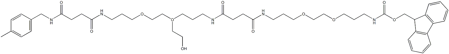 FMOC-NH-PEG AM RESIN Struktur