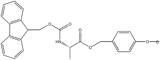 Fmoc-L-Ala-Wang TG Struktur