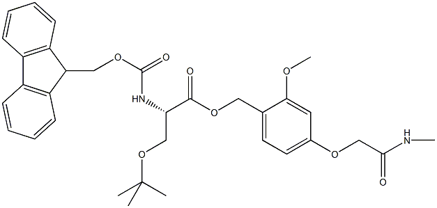 Fmoc-L-Ser(tBu)-AC TG Struktur