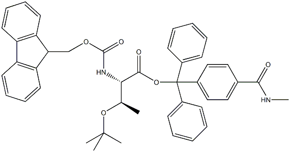 Fmoc-L-Thr(tBu)-Trt TG Struktur