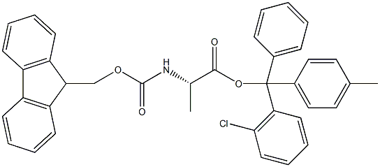 Fmoc-L-Ala-2-chlorotrityl resin (100-200 mesh, > 0.5 mmol Struktur