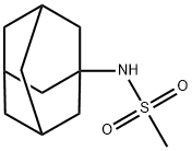 N-(1-adamantyl)methanesulfonamide Struktur