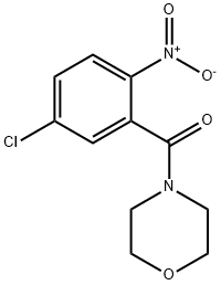 (5-chloro-2-nitrophenyl)-morpholin-4-ylmethanone Struktur