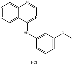 N-(3-methoxyphenyl)quinazolin-4-amine hydrochloride Struktur