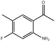 1-(2-Amino-4-fluoro-5-methyl-phenyl)-ethanone Struktur