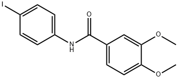 N-(4-iodophenyl)-3,4-dimethoxybenzamide Struktur