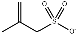 2-methylprop-2-ene-1-sulfonate Struktur