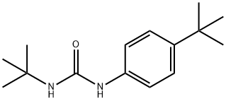 1-tert-butyl-3-(4-tert-butylphenyl)urea Struktur