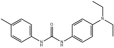 1-[4-(diethylamino)phenyl]-3-(4-methylphenyl)urea Struktur