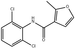 N-(2,6-dichlorophenyl)-2-methylfuran-3-carboxamide Struktur