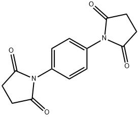 1-[4-(2,5-dioxopyrrolidin-1-yl)phenyl]pyrrolidine-2,5-dione Struktur