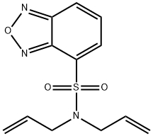 N,N-bis(prop-2-enyl)-2,1,3-benzoxadiazole-4-sulfonamide Struktur