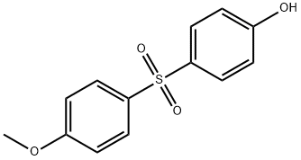 4-(4-メトキシベンゼンスルホニル)フェノール 化學(xué)構(gòu)造式