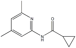 N-(4,6-dimethylpyridin-2-yl)cyclopropanecarboxamide Struktur