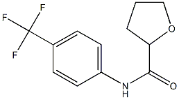 N-[4-(trifluoromethyl)phenyl]oxolane-2-carboxamide Struktur