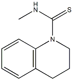 N-methyl-3,4-dihydro-2H-quinoline-1-carbothioamide Struktur