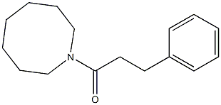 1-(azocan-1-yl)-3-phenylpropan-1-one Struktur