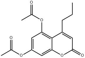 (5-acetyloxy-2-oxo-4-propylchromen-7-yl) acetate