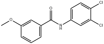 N-(3,4-dichlorophenyl)-3-methoxybenzamide Struktur