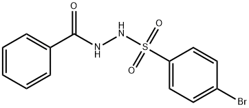 N'-(4-bromophenyl)sulfonylbenzohydrazide Struktur