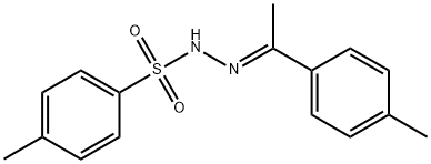 4-methyl-N-[(E)-1-(4-methylphenyl)ethylideneamino]benzenesulfonamide Struktur