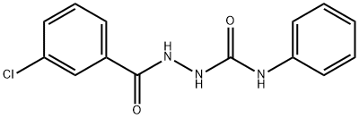 1-[(3-chlorobenzoyl)amino]-3-phenylurea Struktur