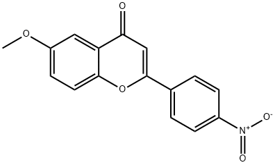 6-methoxy-2-(4-nitrophenyl)chromen-4-one