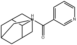 N-(2-adamantyl)pyridine-3-carboxamide Struktur