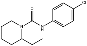 N-(4-chlorophenyl)-2-ethylpiperidine-1-carboxamide Struktur