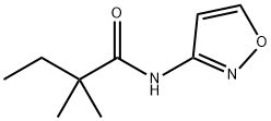 2,2-dimethyl-N-(1,2-oxazol-3-yl)butanamide Struktur