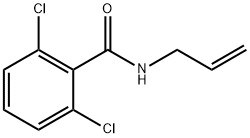 2,6-dichloro-N-prop-2-enylbenzamide Struktur