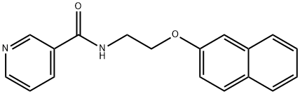 N-(2-naphthalen-2-yloxyethyl)pyridine-3-carboxamide Struktur