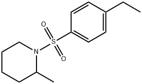 1-(4-ethylphenyl)sulfonyl-2-methylpiperidine Struktur