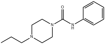 N-phenyl-4-propylpiperazine-1-carboxamide Struktur