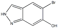 5-Bromo-2H-indazol-6-ol Struktur