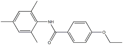 4-ethoxy-N-(2,4,6-trimethylphenyl)benzamide Struktur