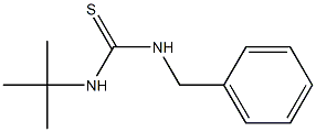 1-benzyl-3-tert-butylthiourea Struktur