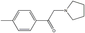 2-(4-methylphenyl)-1-pyrrolidin-1-ylethanone Struktur