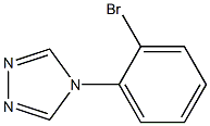 4-(2-bromophenyl)-1,2,4-triazole Struktur