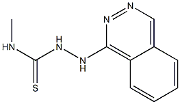 1-methyl-3-(phthalazin-1-ylamino)thiourea Struktur