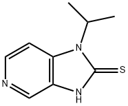 1-propan-2-yl-3H-imidazo[4,5-c]pyridine-2-thione Struktur