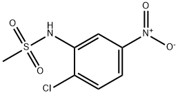 N-(2-chloro-5-nitrophenyl)methanesulfonamide Struktur