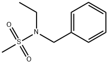 N-benzyl-N-ethylmethanesulfonamide Struktur