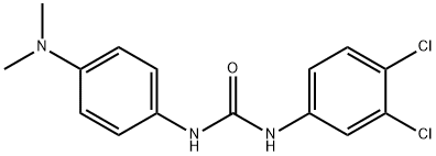 1-(3,4-dichlorophenyl)-3-[4-(dimethylamino)phenyl]urea Struktur