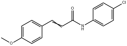 (E)-N-(4-chlorophenyl)-3-(4-methoxyphenyl)prop-2-enamide Structure