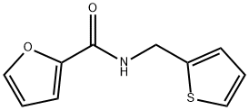 N-(thiophen-2-ylmethyl)furan-2-carboxamide Struktur