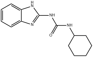 1-(1H-benzimidazol-2-yl)-3-cyclohexylurea Struktur